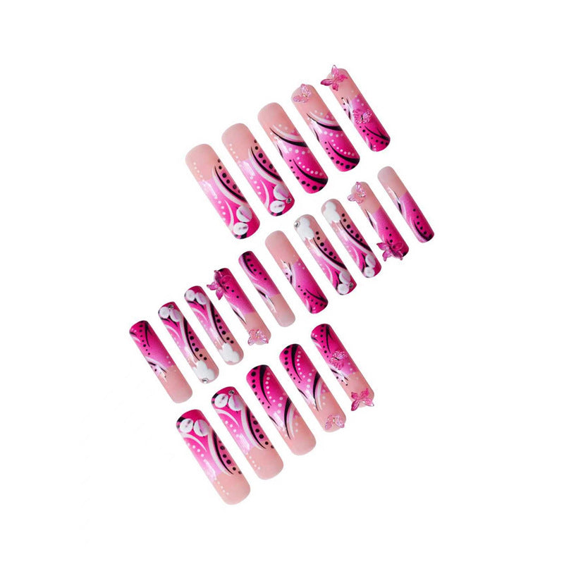 Artistic Butterfly Nail Art Kalsten