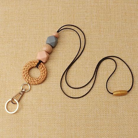 Decorative Bead Keychain Holder Kalsten