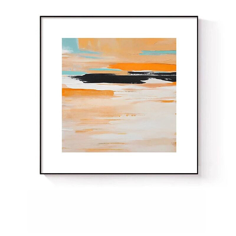 Abstract Expressionist Canvas Artwork for Walls