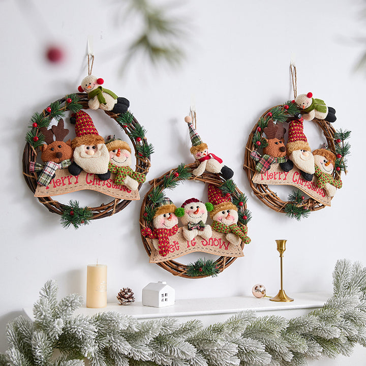 Christmas wreath with lights Kalsten