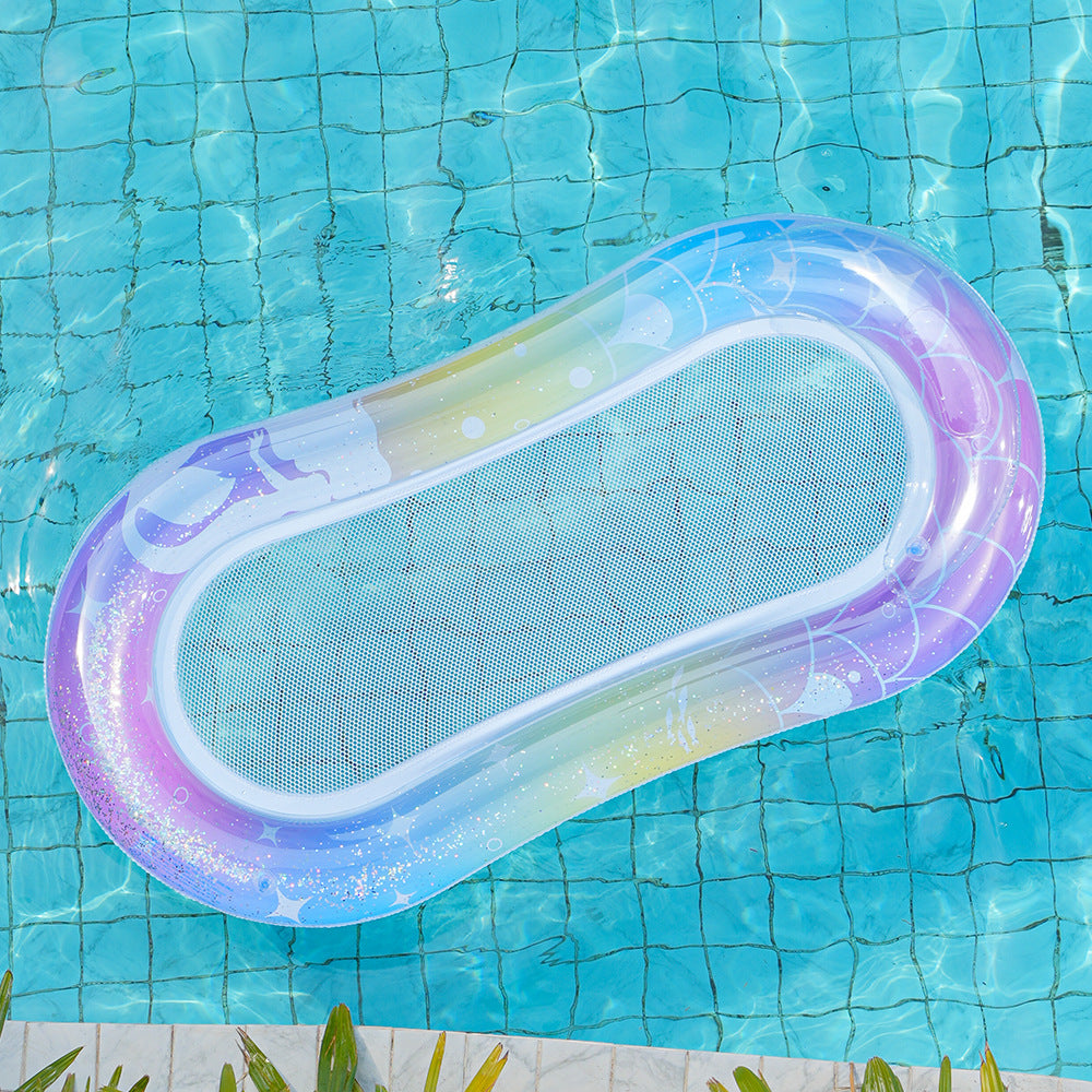 Women's Inflatable Water Lounge with Mesh Surface Kalsten