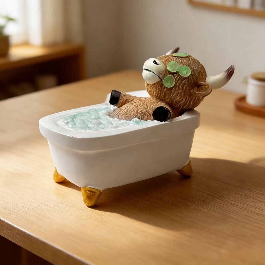 Duck figure in stylish relaxation bath Kalsten