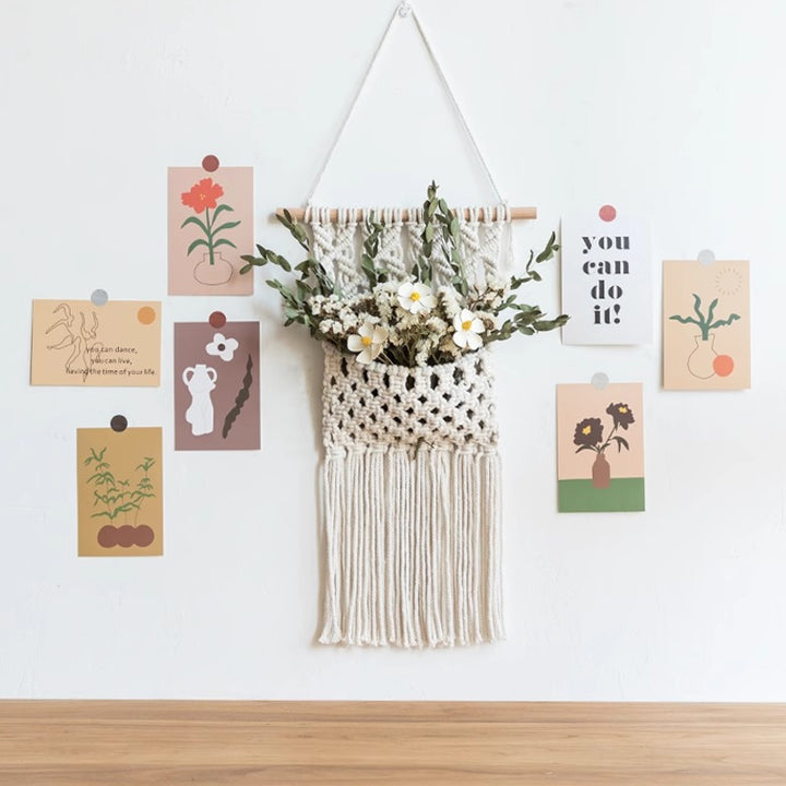Macrame Wall Hanging with Elegant Fringe Look Kalsten