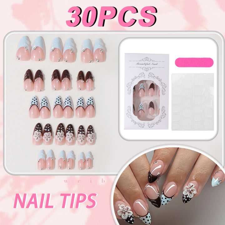 Decorative Press-On Nail Art Set Kalsten