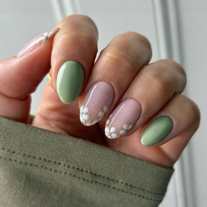 Floral Acrylic Nail Art Enhancements Kalsten 1789915130