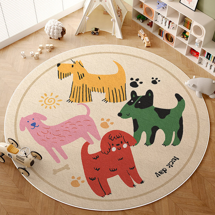 Educational Alphabet Learning Area Rug