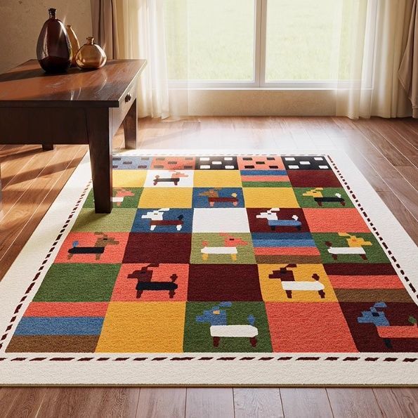 Home Decorative Area Rug for Indoor Floor Display