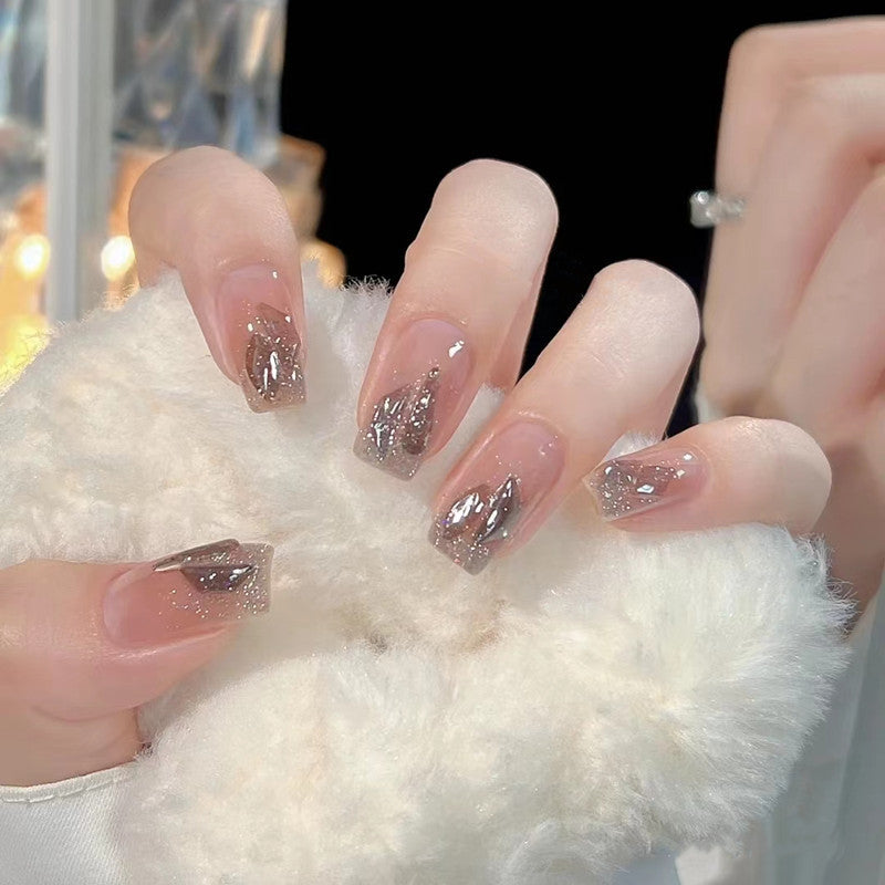 Artificial nails with heart design Kalsten