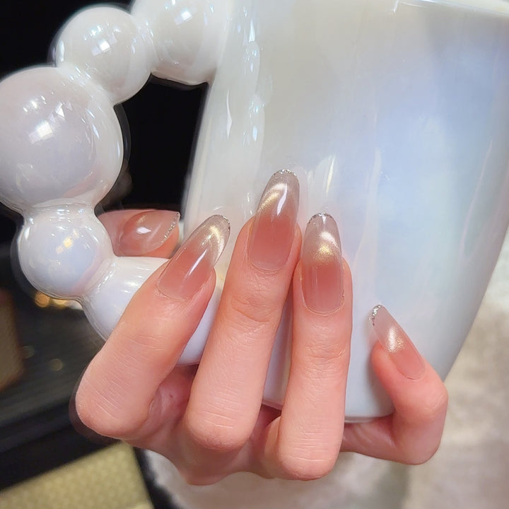 Glossy Ombre Press-On Nails Kalsten