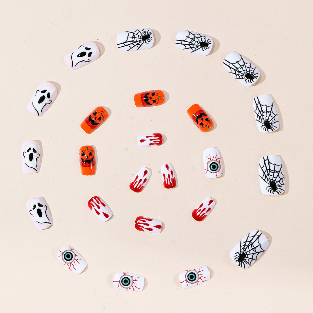 Halloween-Themed 3D Acrylic Nail Art Set Kalsten