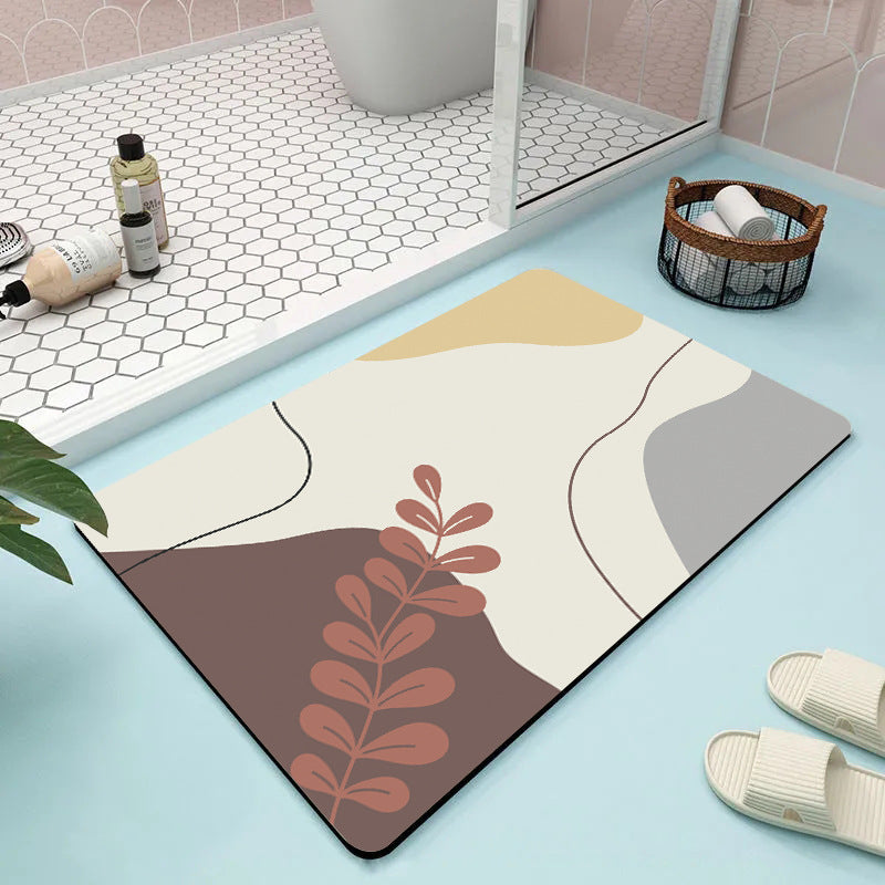 Abstract Geometric Bath Mat