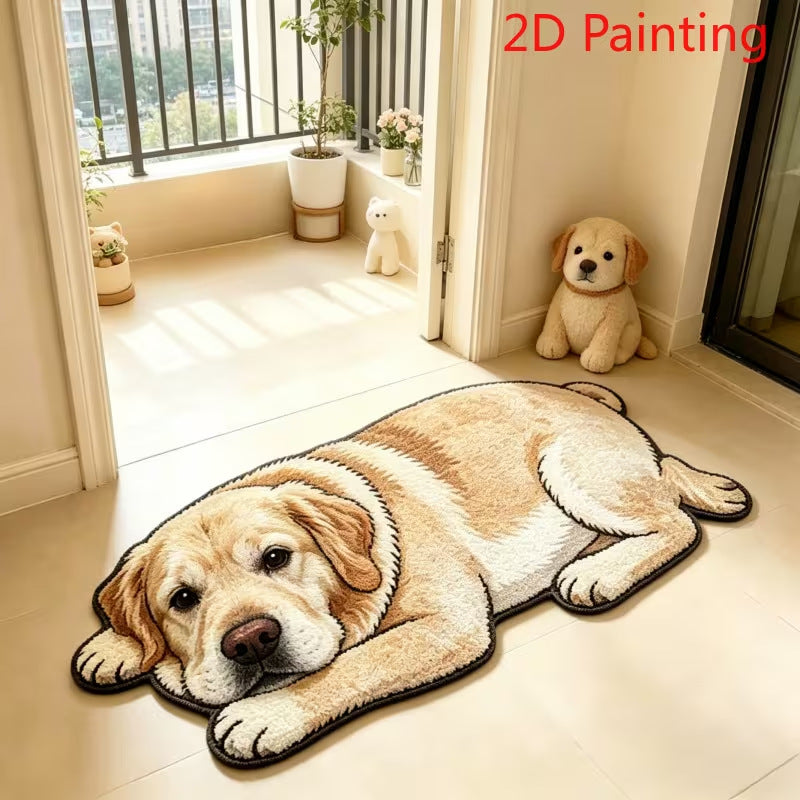 Cute Hedgehog Shaped Area Rug
