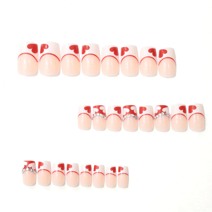 Artistic Valentine-Inspired Nail Art Enhancements Kalsten