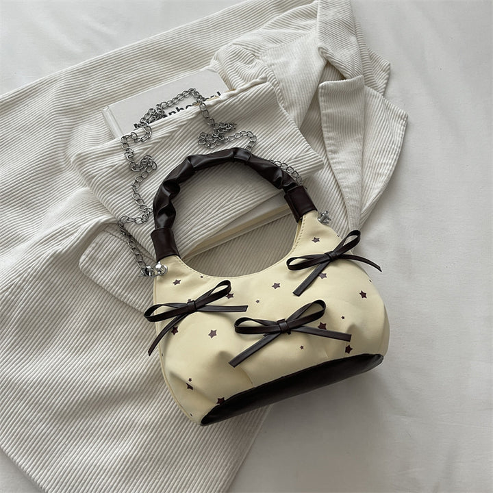 Stylish Polka Dot Mini Handbag