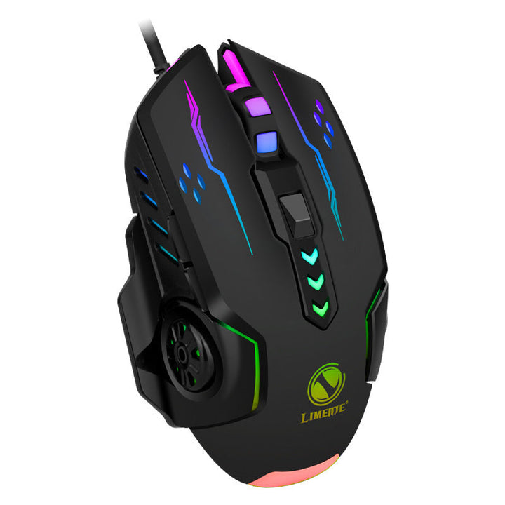 High-Performance Wired Gaming Mouse with RGB Lighting Kalsten