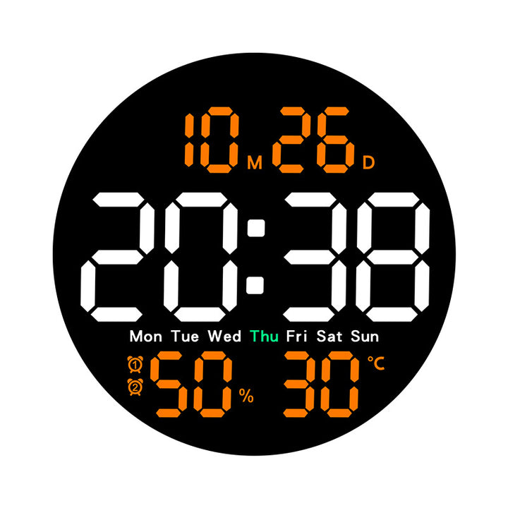 Digital Multifunction Alarm Clock with Temperature and Hygrometer Display Kalsten