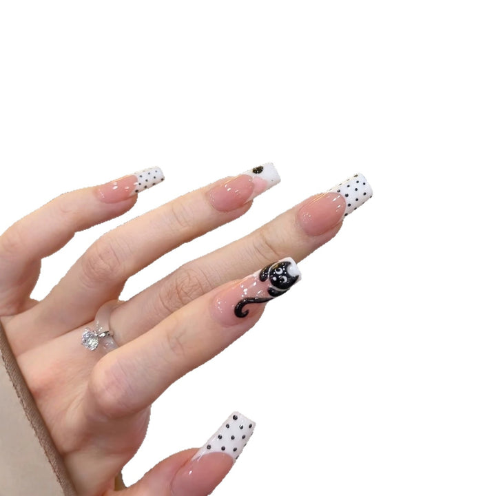 Cat-Themed Nail Art Set Kalsten