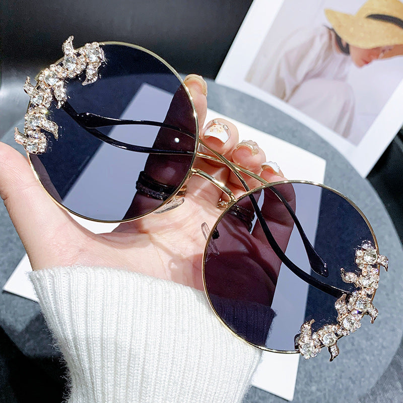 Women's fashion sunglasses with extravagant design and sparkling accents Kalsten