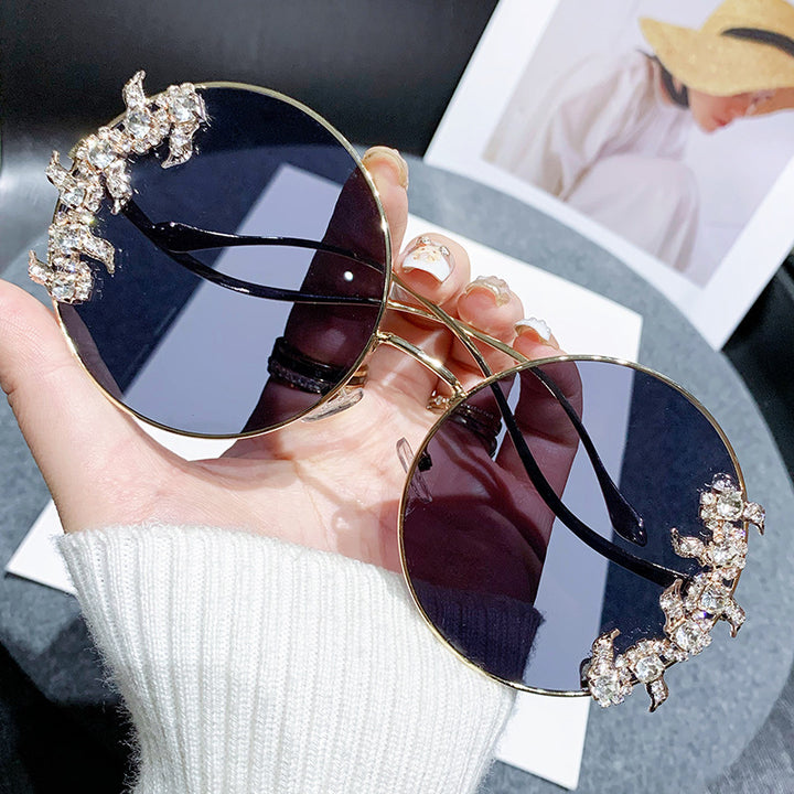 Women's fashion sunglasses with extravagant design and sparkling accents Kalsten