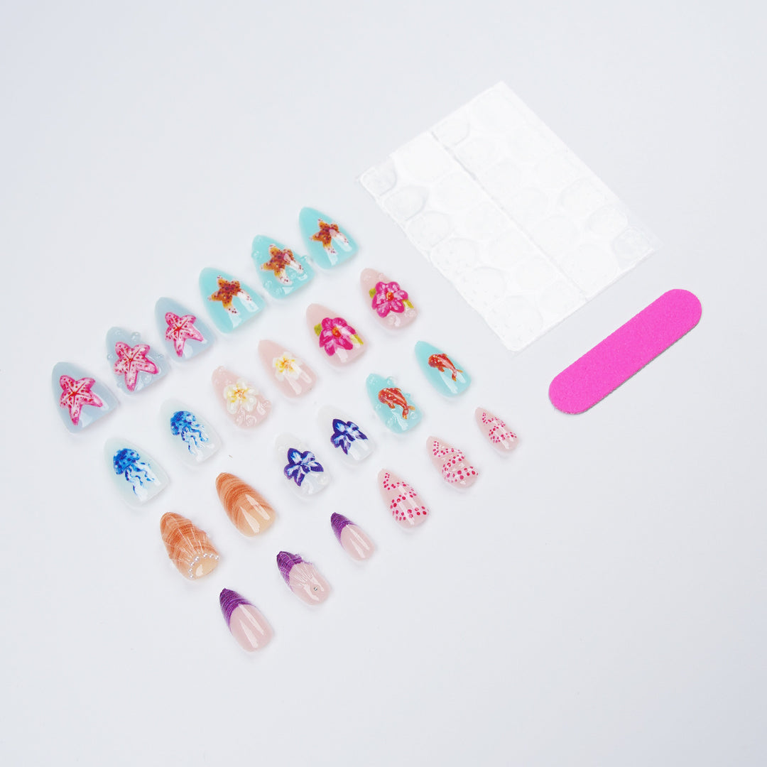 Elegant Artificial Nail Design Kalsten