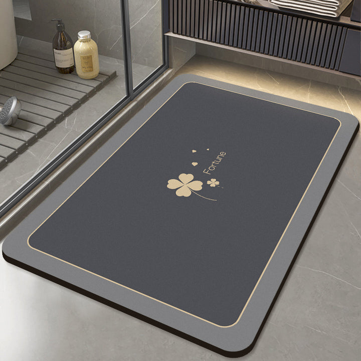 Contemporary Decorative Bath Mat Kalsten