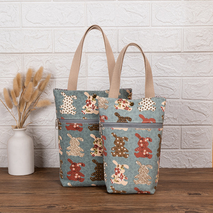 Cat Print Insulated Lunch Bag Kalsten