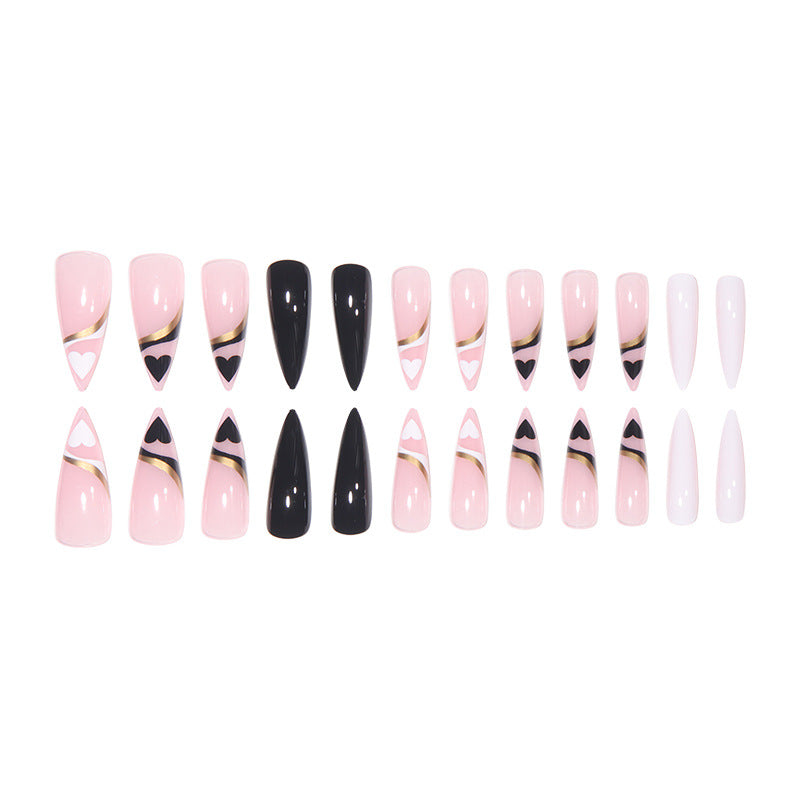 Elegant Stiletto Nail Art Set Kalsten