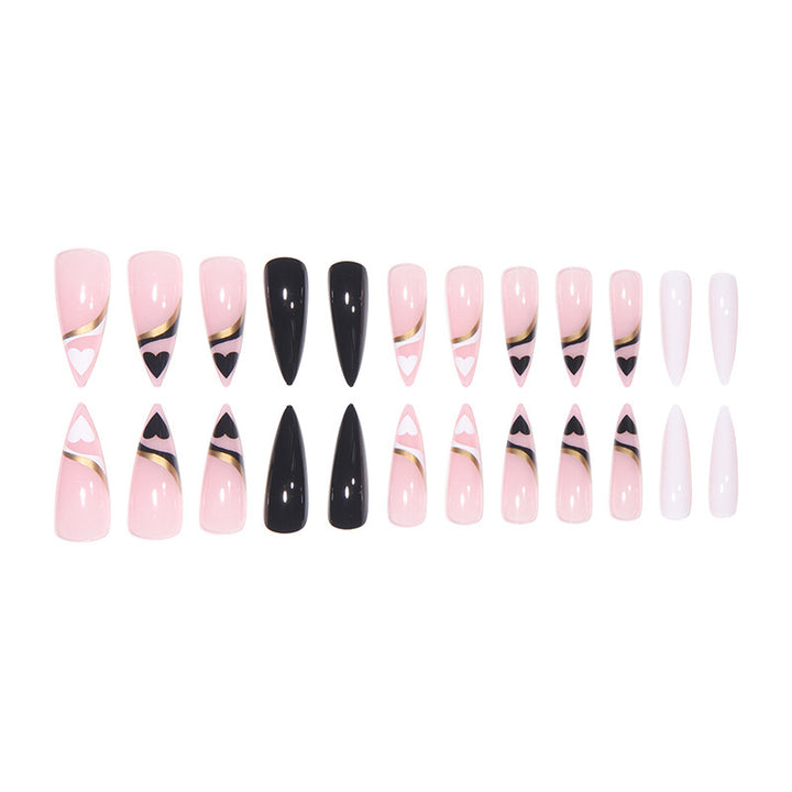 Elegant Stiletto Nail Art Set Kalsten