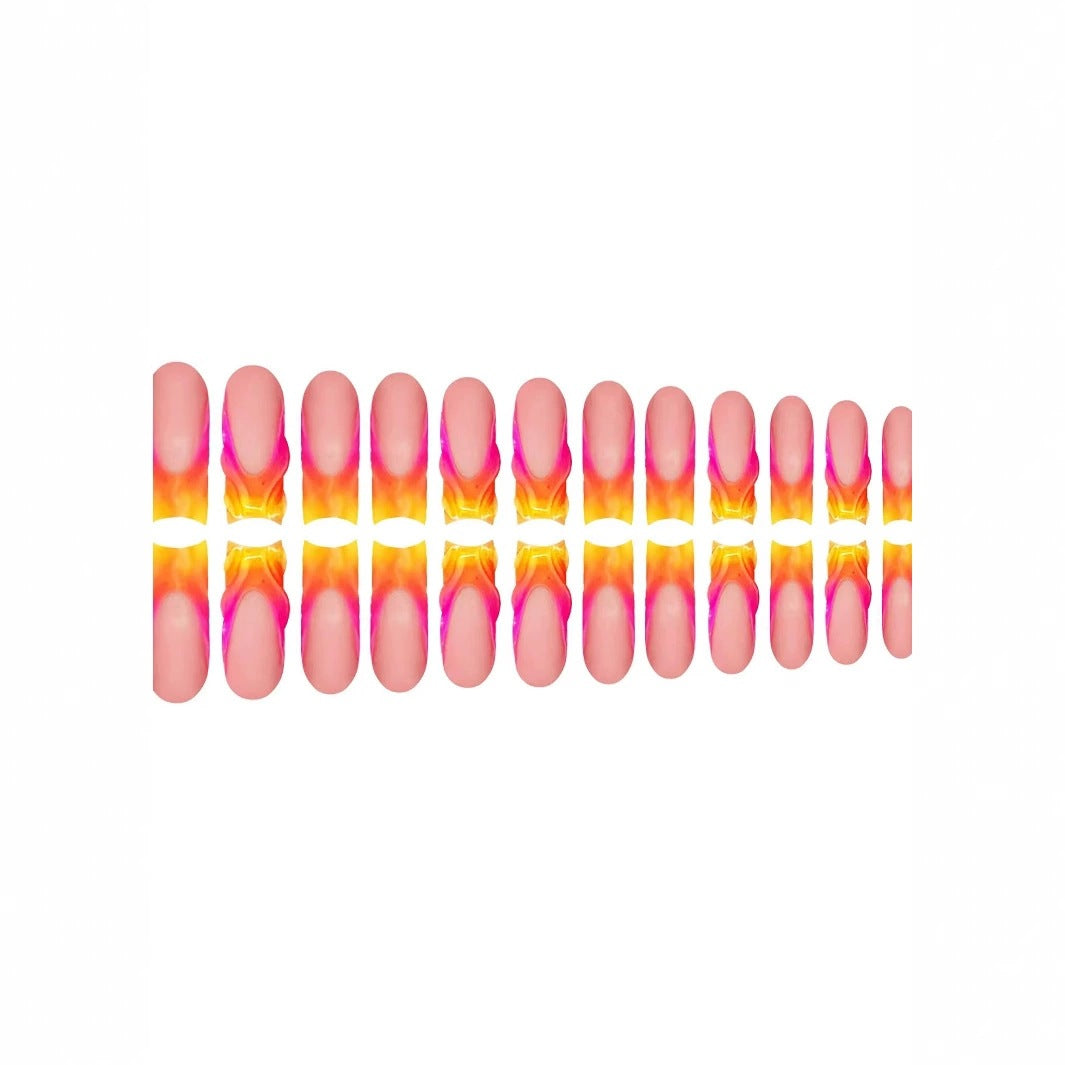 Artistic Gradient Nail Art Kalsten