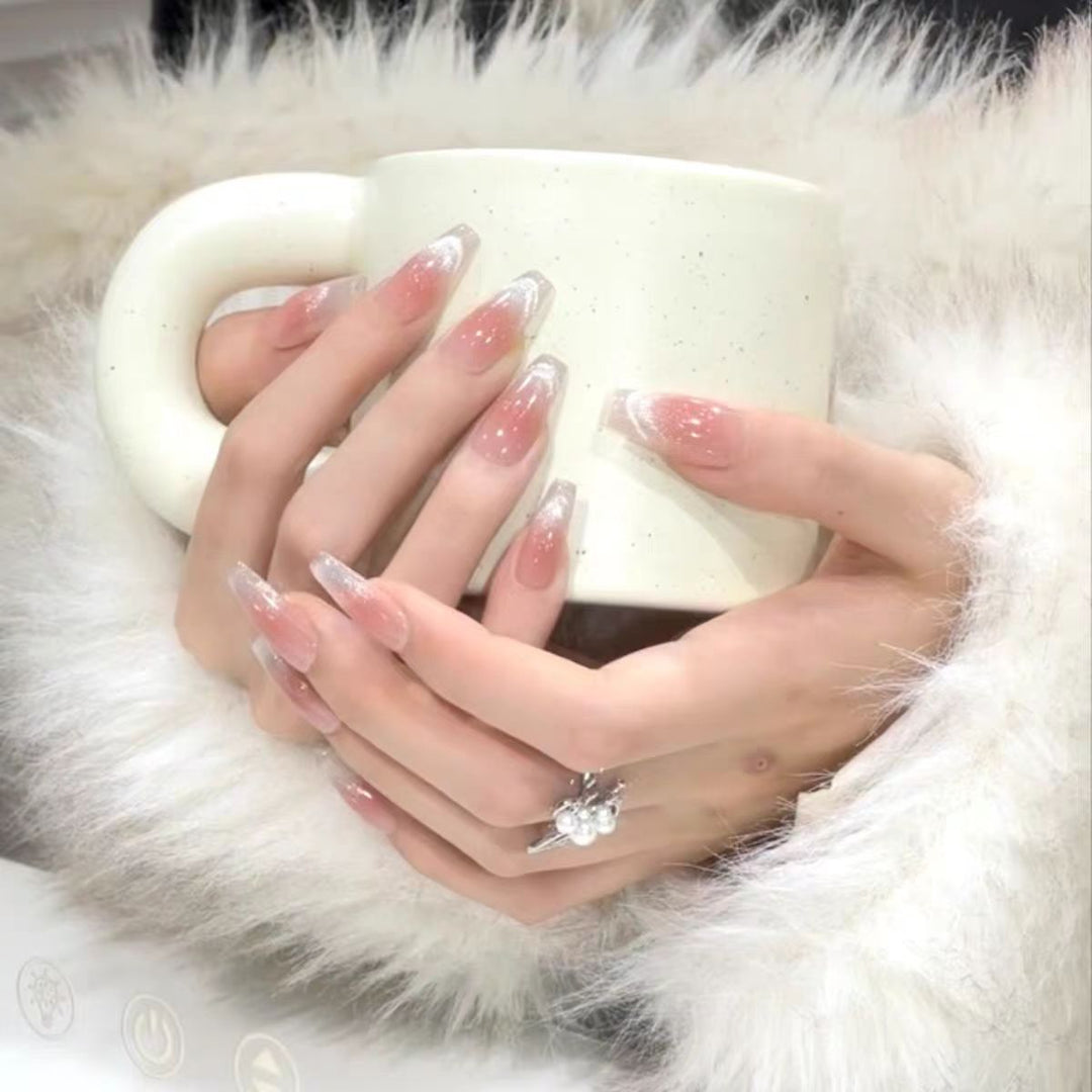 Acrylic nails with ombre effect Kalsten