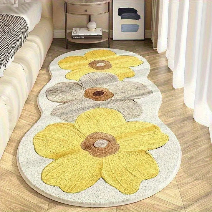 Floral Patterned Area Rug