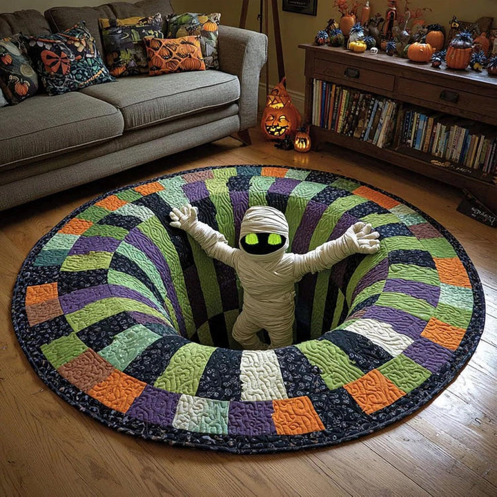 Ghost-Themed Decorative Area Rug Kalsten