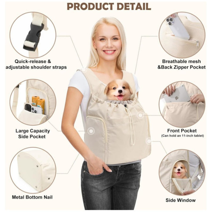 Wearable Pet Backpack Bag Kalsten