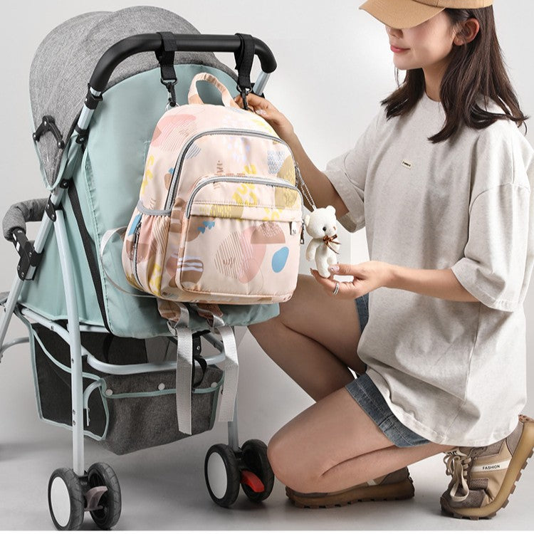 Floral Print Multi-Compartment Backpack Kalsten
