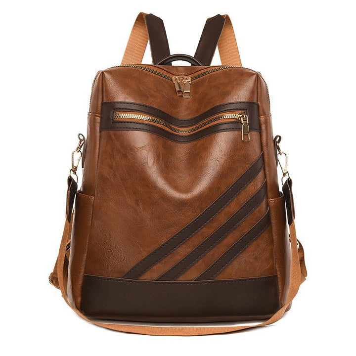 Fashionable Leather Backpack Kalsten