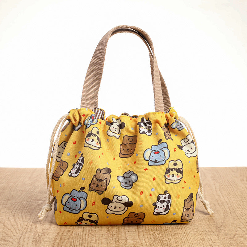 Drawstring Cat-Themed Storage Bag Kalsten