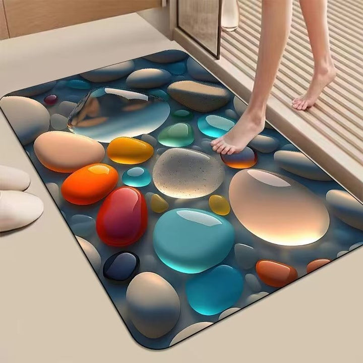 Gel-Effect Bath Mat