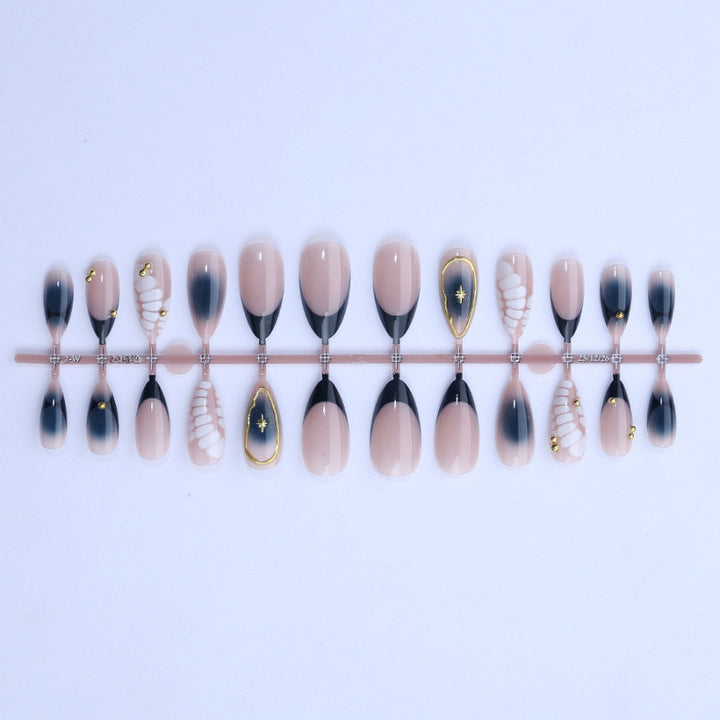 Artistic Ombre Press-On Nail Set