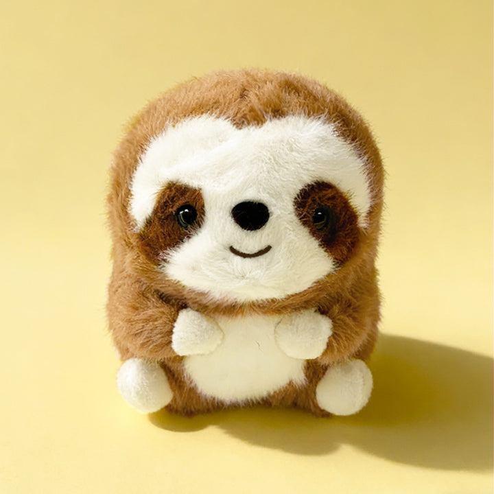 Plush Sitting Dino Cuddler with Ultra-Soft Faux Fur and Embroidered Face Kalsten