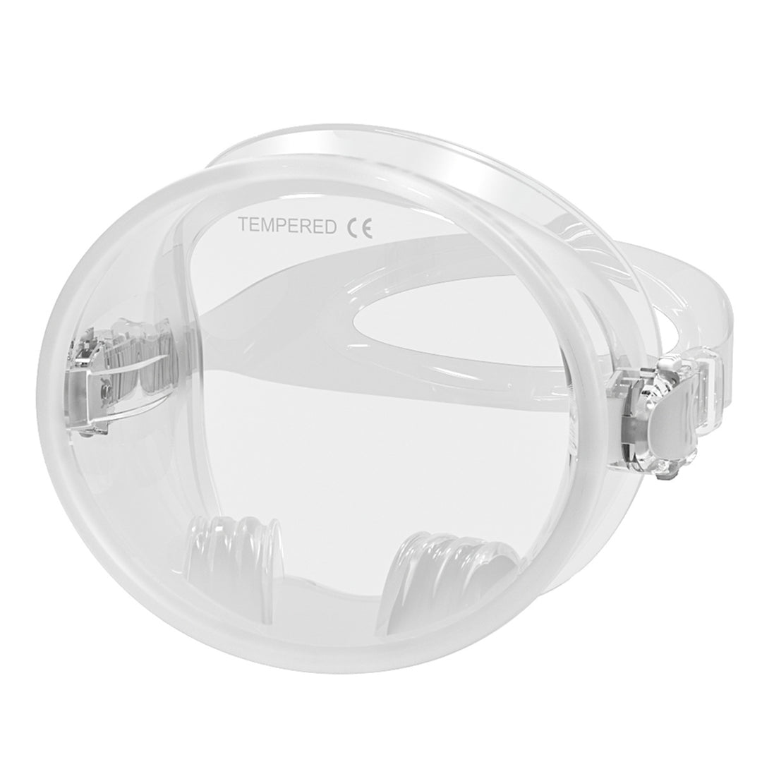 Diving mask with wide field of vision and adjustable headband Kalsten