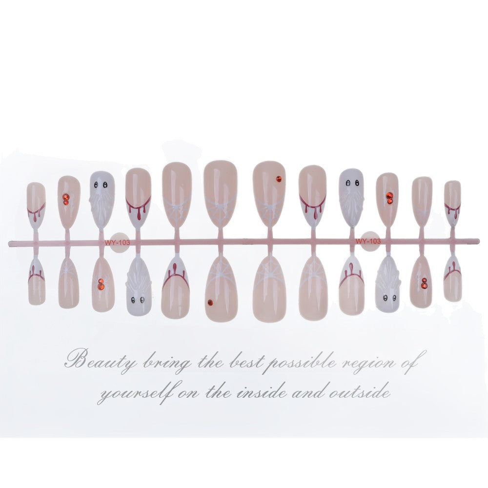 Creative Themed Press-On Nail Set Kalsten
