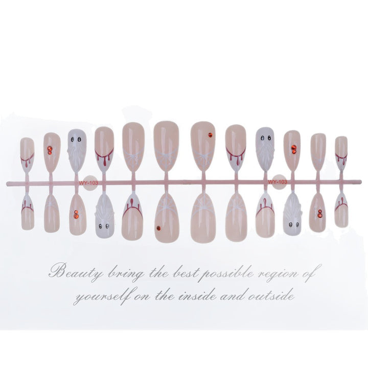 Creative Themed Press-On Nail Set Kalsten
