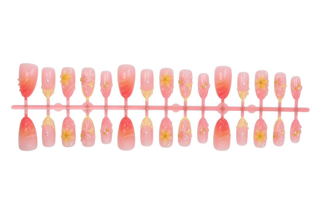 Artfully Decorated Nail Tips Kalsten