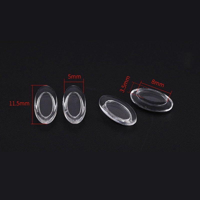 Clear Silicone Glasses Nose Pads Kalsten