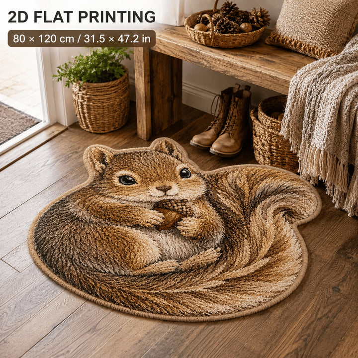 Cute Sheep-Shaped Bath Mat