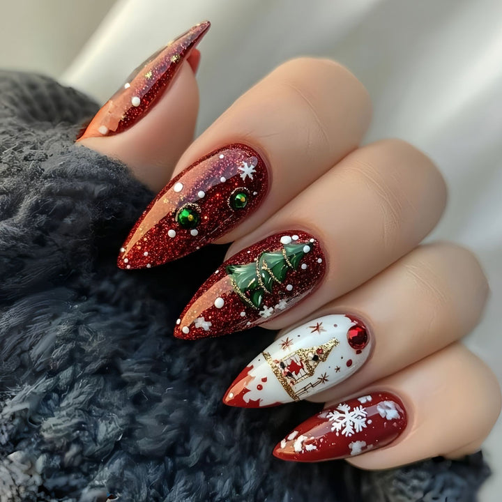 Festive Nail Art Kalsten