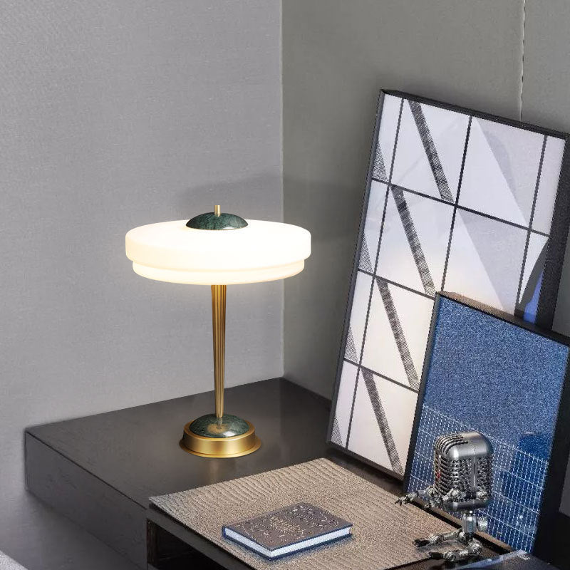 Modern Minimalist Table Lamp with Elegant Globe Design