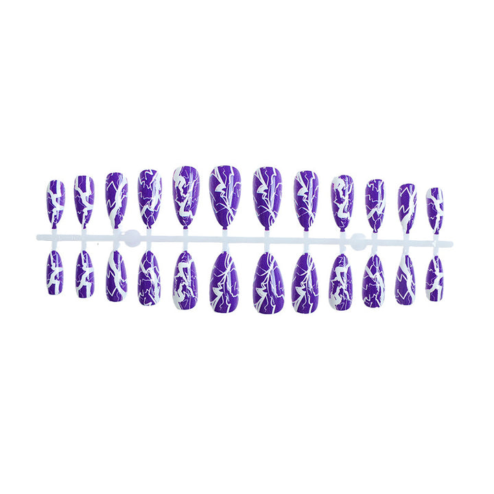 Lightning Pattern Press-On Nails