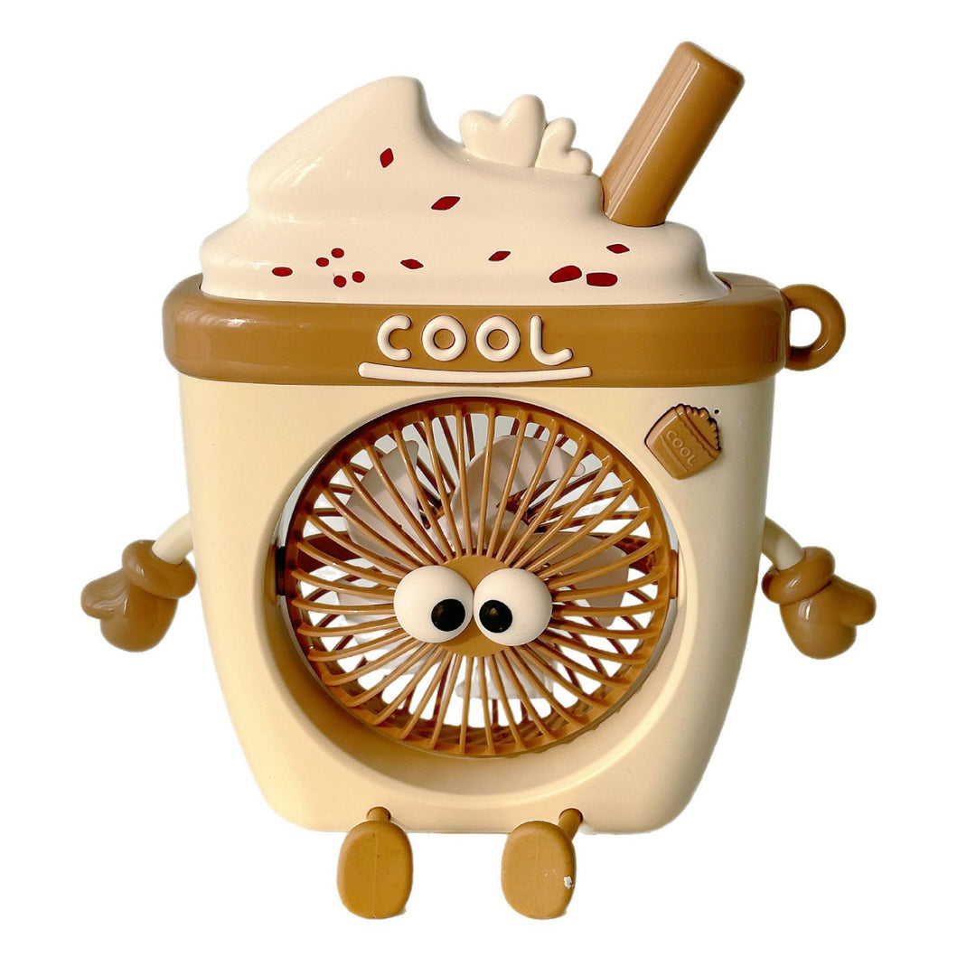 Women Portable Mini Fan with Cute Dessert Design Kalsten