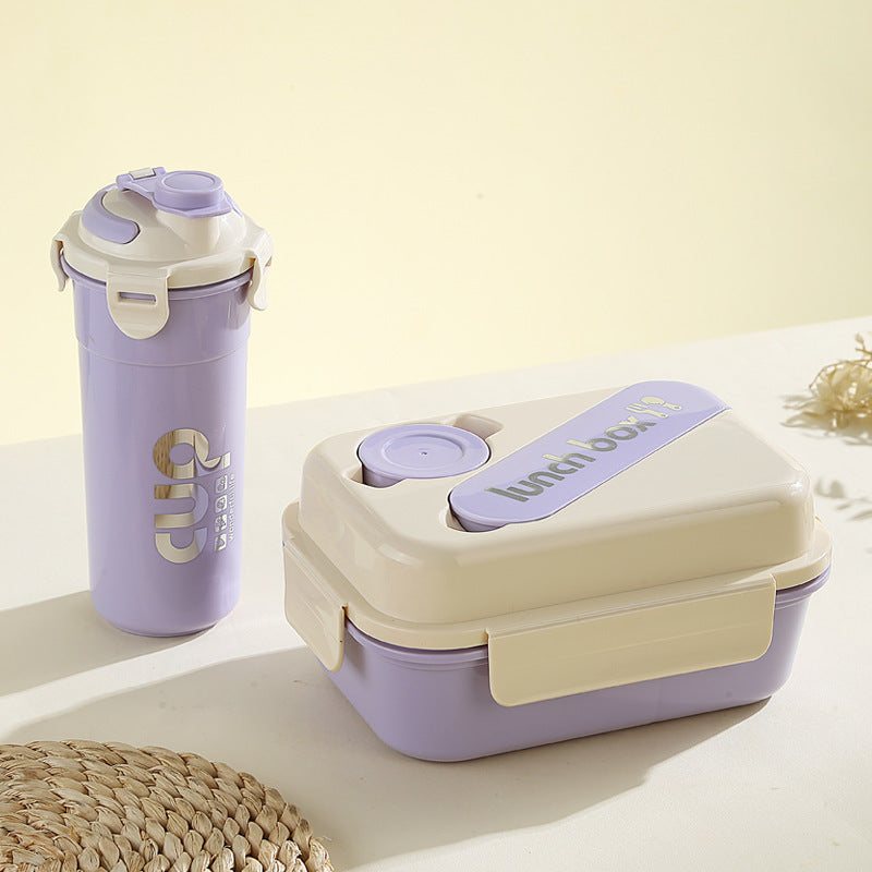 Multi-Compartment Bento Lunch Box Set